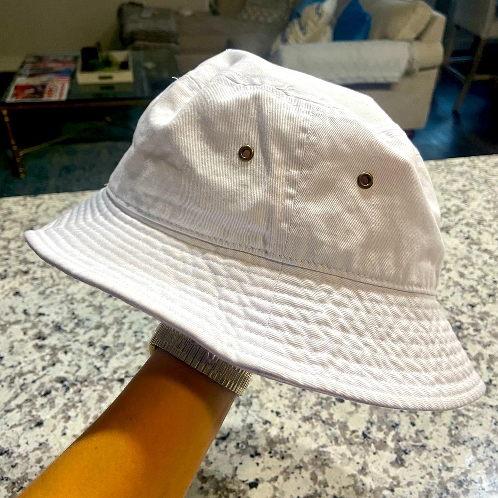 White Bucket Hat